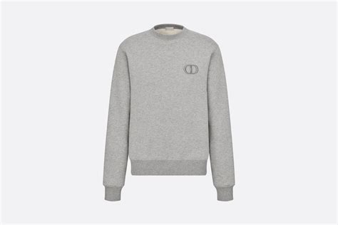 dior sweatshirt 2021|'CD Icon' Sweatshirt Gray Cotton Fleece .